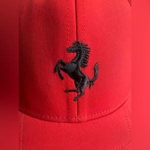 Ferrari flat visor hat
